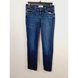 GRG Women's Medium Wash Low Rise Jeans Size 1 Stretch